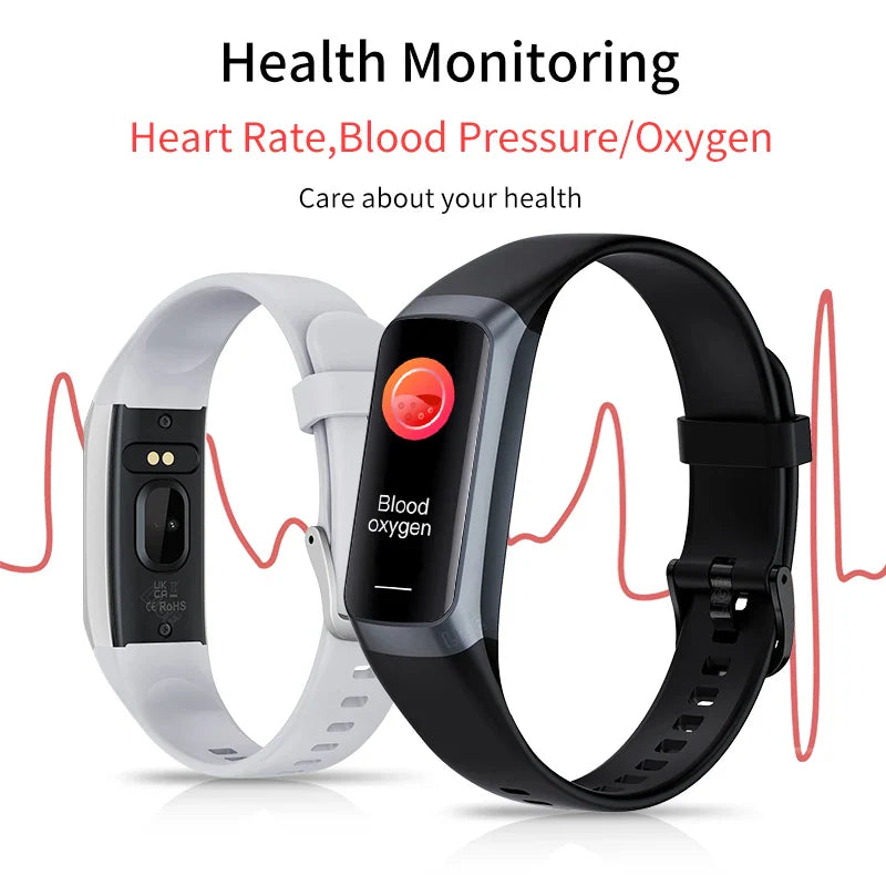 LIGE AMOLED Fitness Smartwatch with heart rate and sleep tracking