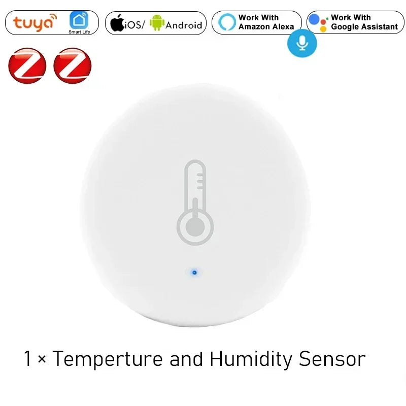Tuya ZigBee Temp & Humidity Sensor for smart climate control