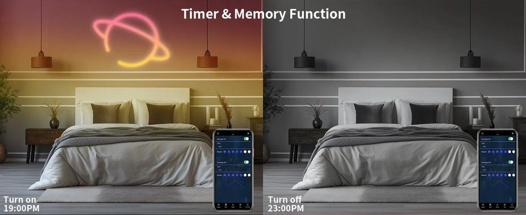 Smart RGB LED Strip Lights with voice and app control