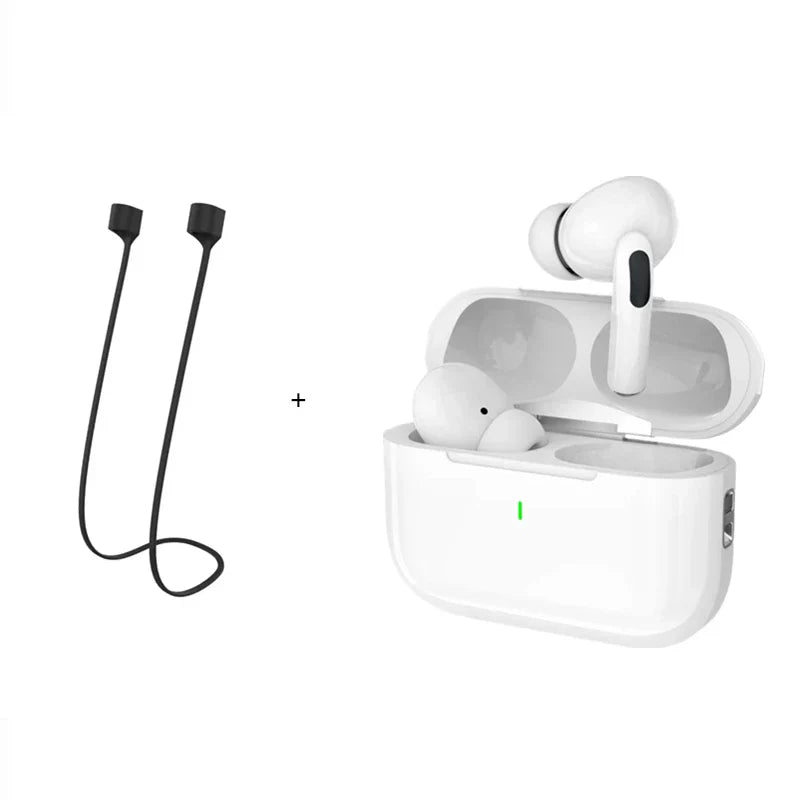 Air Pro Bluetooth Earbuds with charging case and noise cancellation