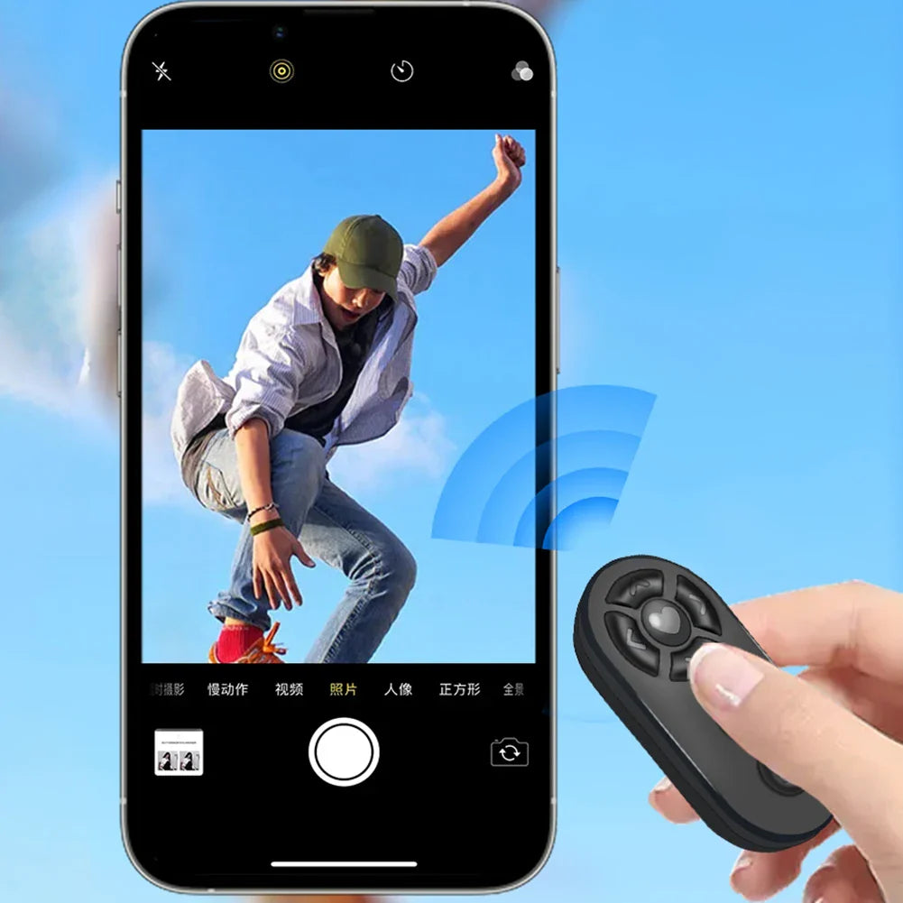 Smart Bluetooth Media Remote for wireless control of devices