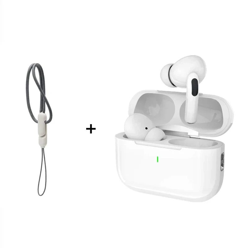Air Pro Bluetooth Earbuds with charging case and noise cancellation