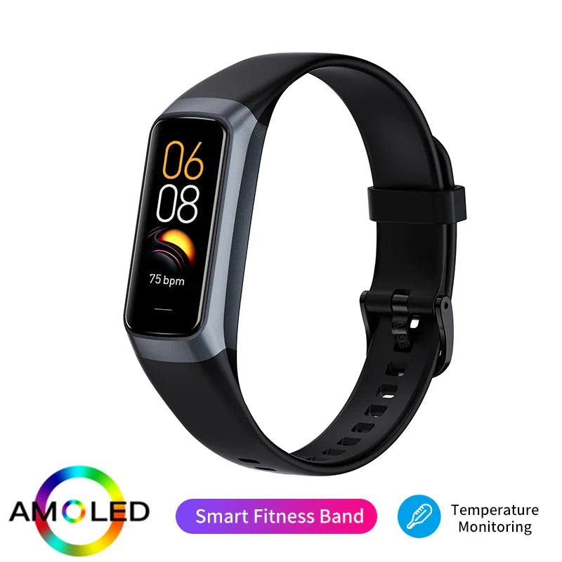LIGE AMOLED Fitness Smartwatch with heart rate and sleep tracking