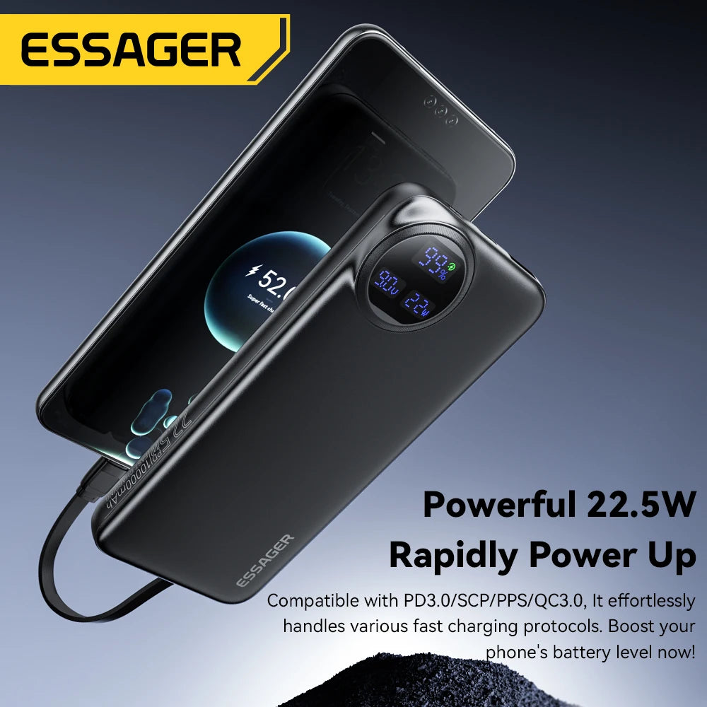 Essager 30,000mAh Fast Power Bank