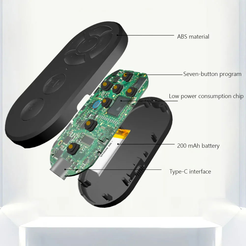 Smart Bluetooth Media Remote for wireless control of devices