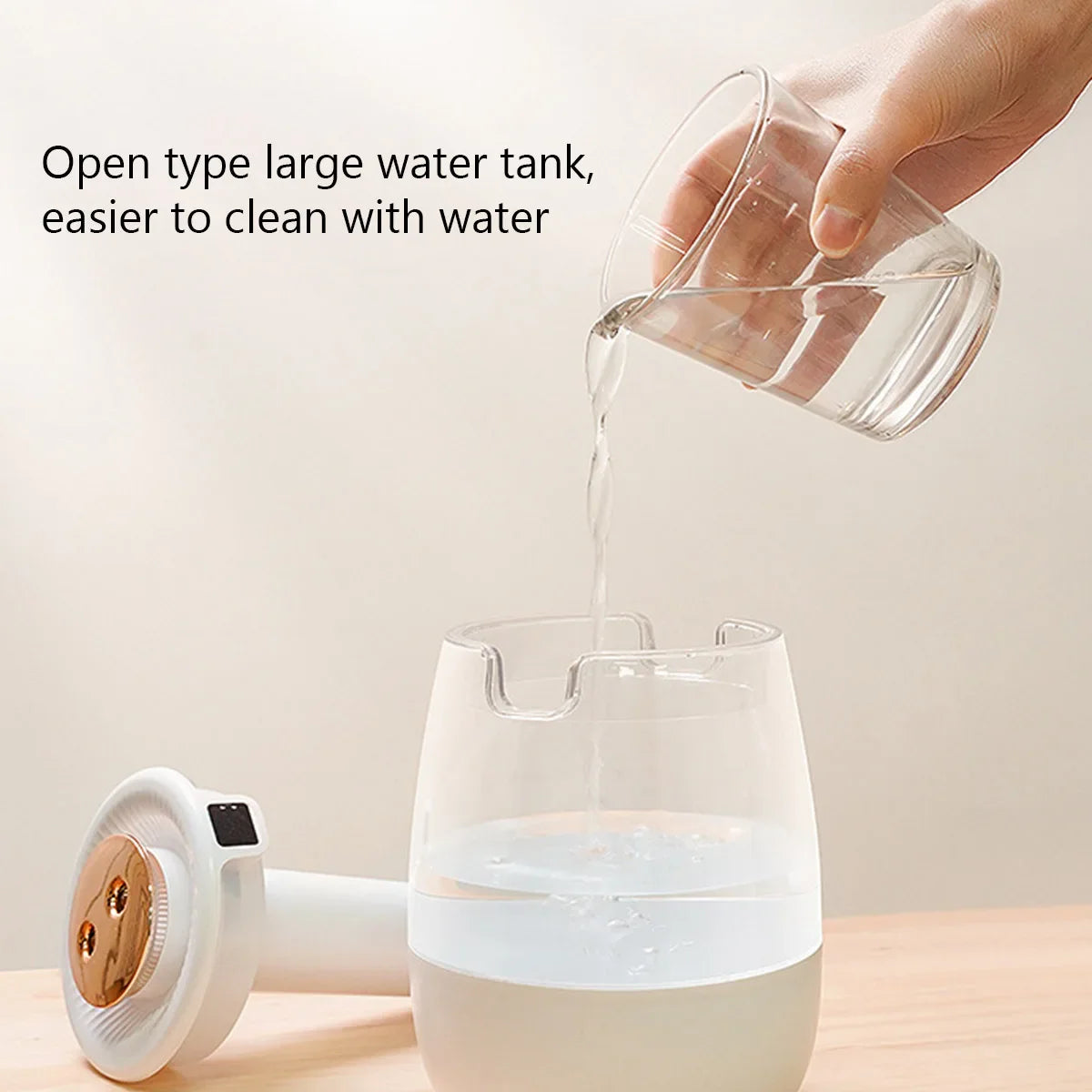2200ML Aroma Humidifier with cool mist and LED lights