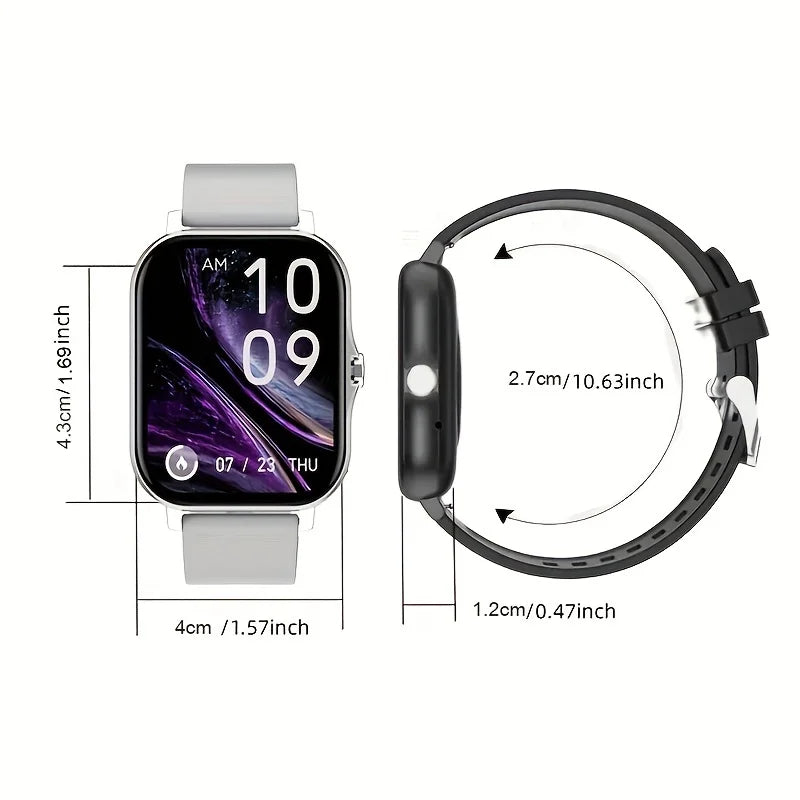 Wireless Calling Fitness Smartwatch with Bluetooth call and fitness tracking
