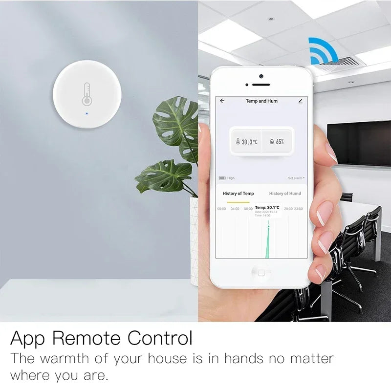 Tuya ZigBee Temp & Humidity Sensor for smart climate control