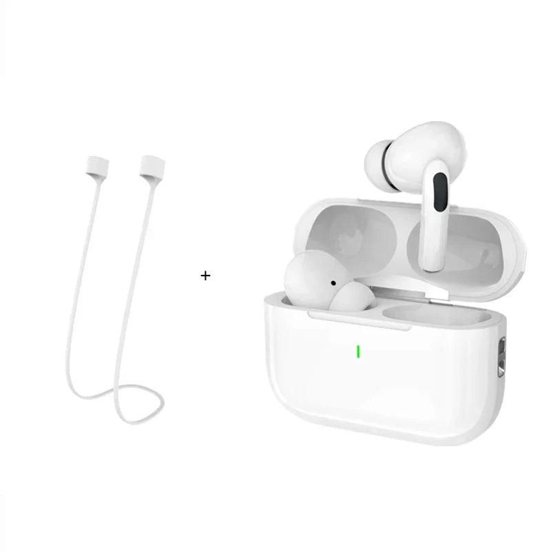 Air Pro Bluetooth Earbuds with charging case and noise cancellation