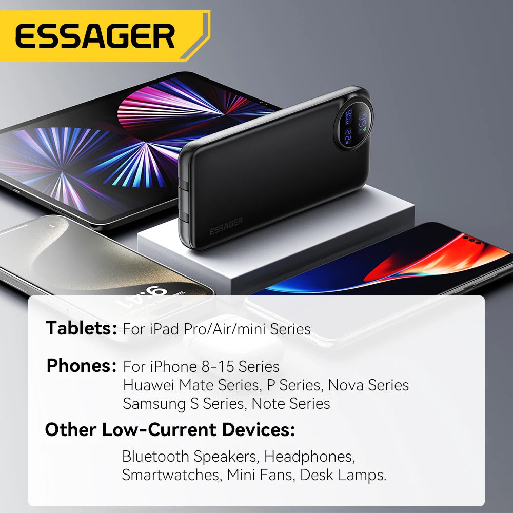 Essager 30,000mAh Fast Power Bank