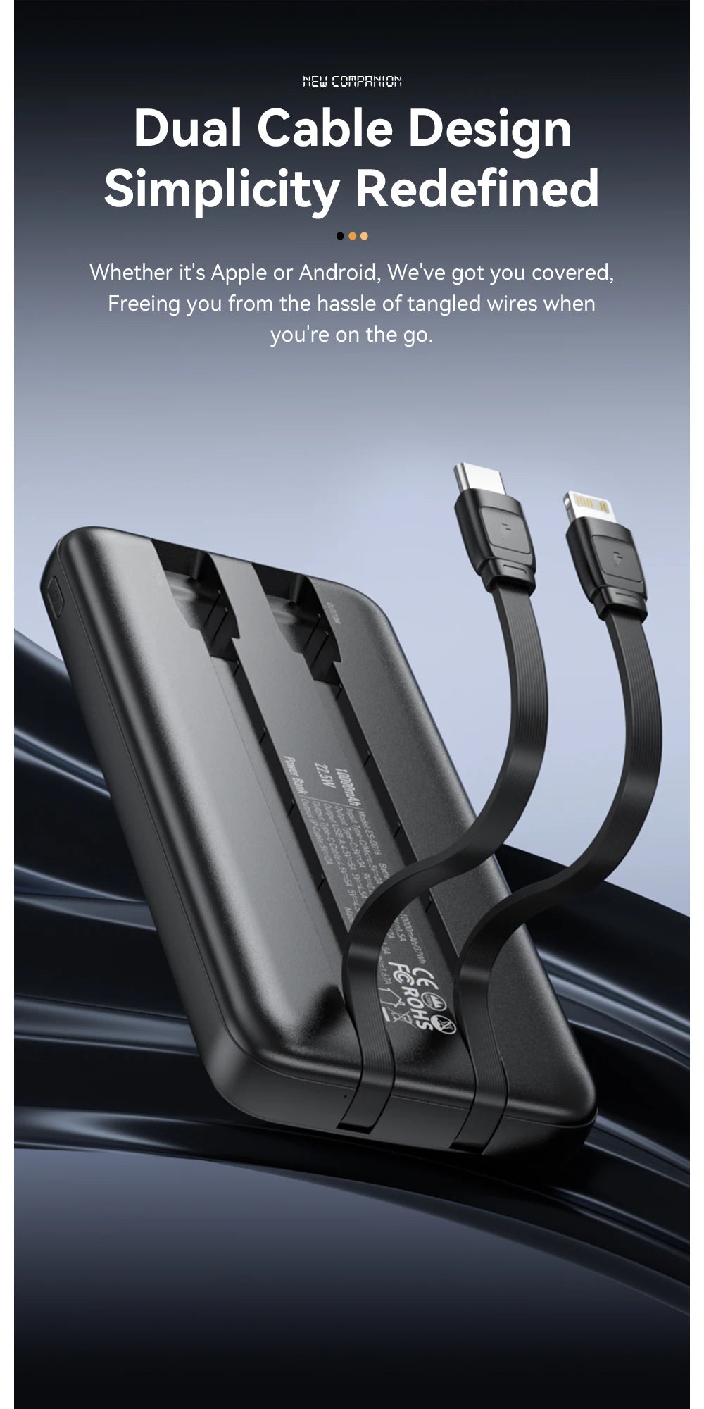 Essager 30,000mAh Fast Power Bank