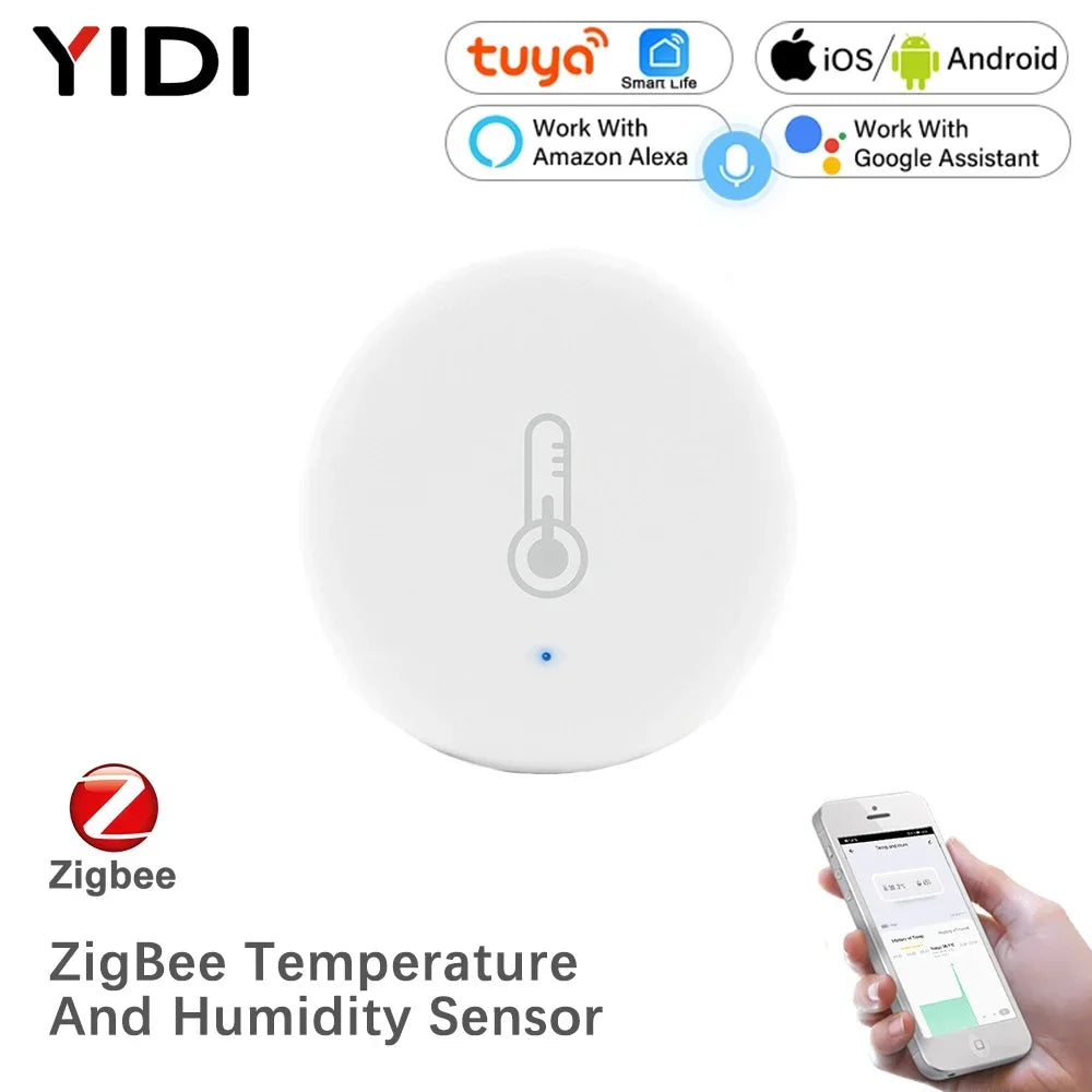 Tuya ZigBee Temp & Humidity Sensor for smart climate control