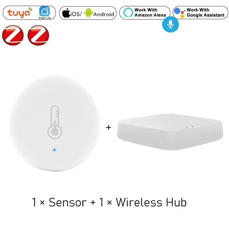Tuya ZigBee Temp & Humidity Sensor for smart climate control